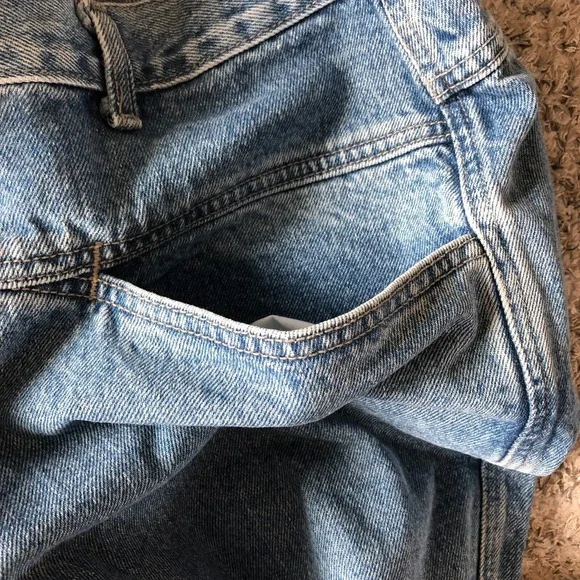 Vintage Y2K Marithe Francois‎ Girbaud Baggy Shorts Blue Denim 40 Skater Grudge - Picture 7 of 11